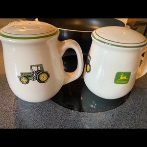 John Deere salt and pepper shakers